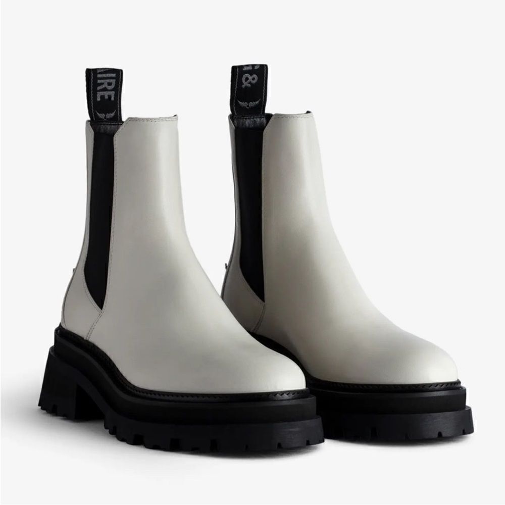 Zadig & Voltaire Chelsea Ride Boots NEW Size 37